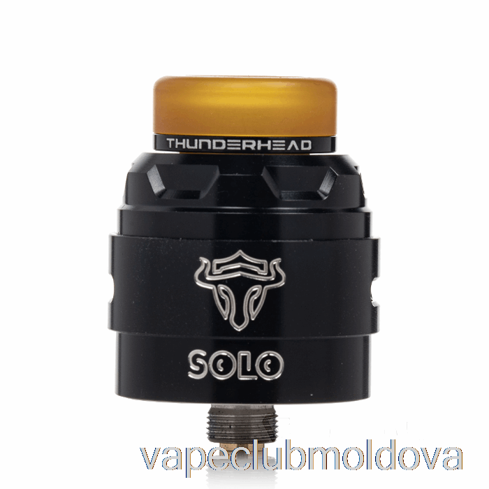 Vape Mod Thunderhead Creations Tauren Solo V1.5 24mm Rda Silver Black